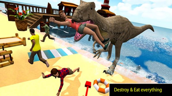 海滩恐龙大猎杀游戏破解版 