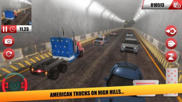 美国卡车货运停车模拟器手机版