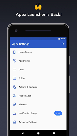 apex launcher pro破解版 中文汉化版