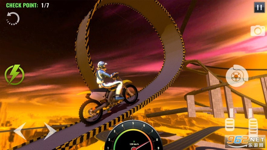 mega ramp stunt bike games 21