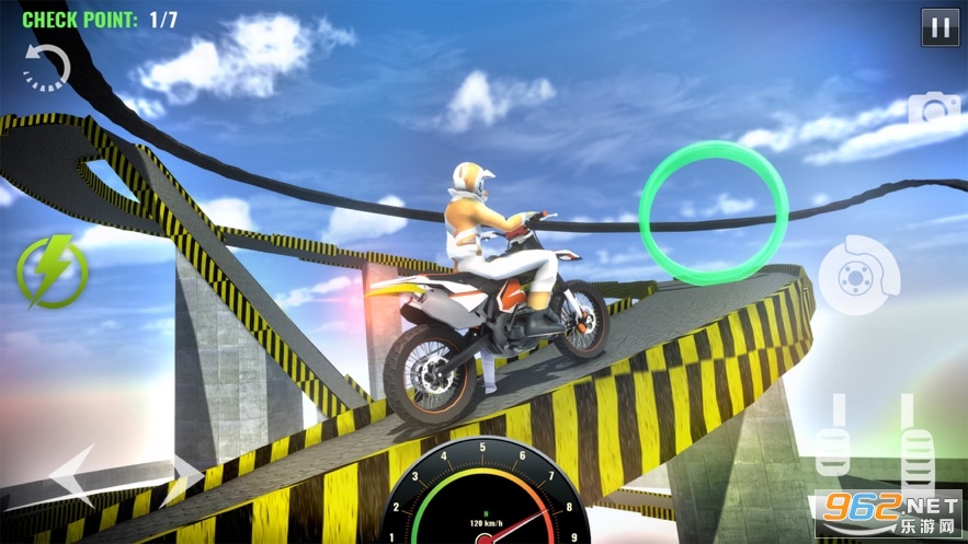 mega ramp stunt bike games 21