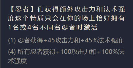 《金铲铲之战》S1影疾忍出装阵容羁绊效果一览