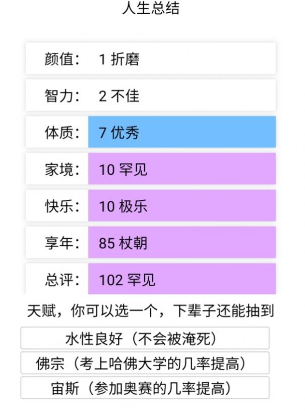 人生缝合模拟器游戏