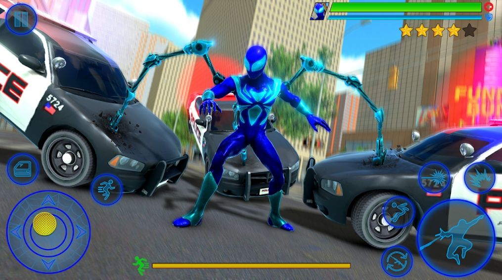 蜘蛛绳钢铁战斗模拟游戏手机版最新版 v2
