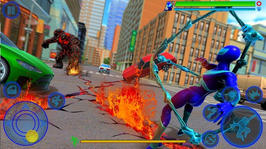 蜘蛛绳钢铁战斗模拟游戏手机版最新版 v2