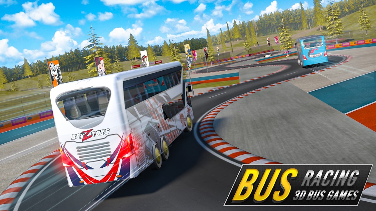 bus racing 3d bus games