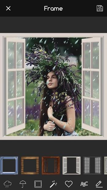 rain effect app