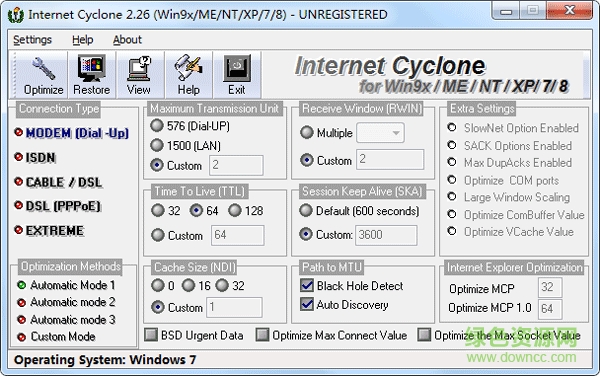 internet cyclone(网络飓风)汉化版