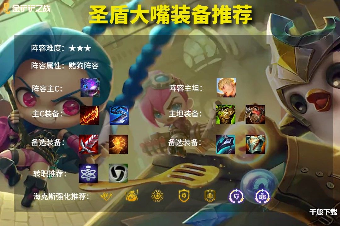 云顶之弈圣盾大嘴怎么玩 云顶之弈圣盾大嘴玩法介绍
