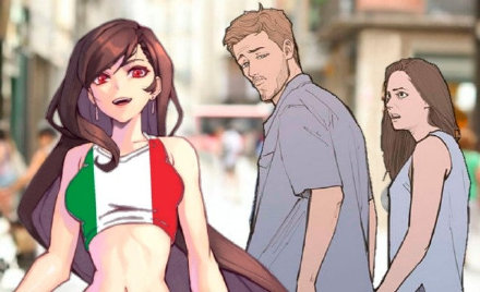 蒂法意大利事件梗图 意大利蒂法同人图汇总