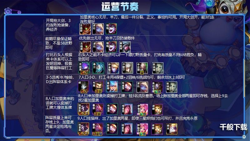 云顶之弈名流加里奥怎么玩 云顶之弈名流加里奥阵容搭配