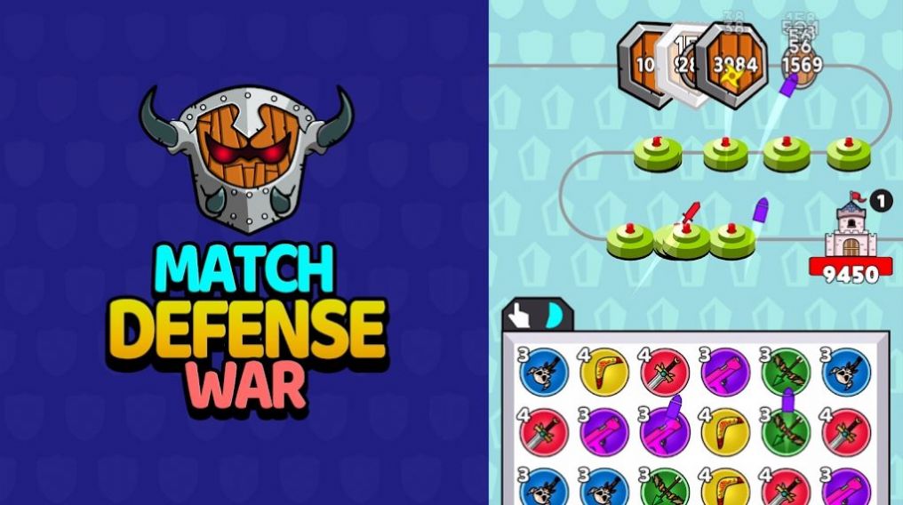 对抗防御战游戏官方版（match defense war） v1.0.0