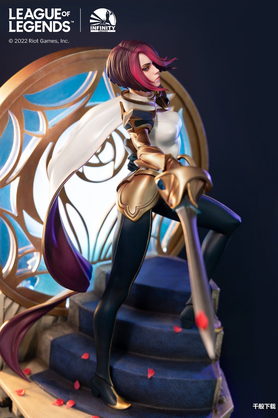 开天工作室LOL无双剑姬菲奥娜1/4雕像 