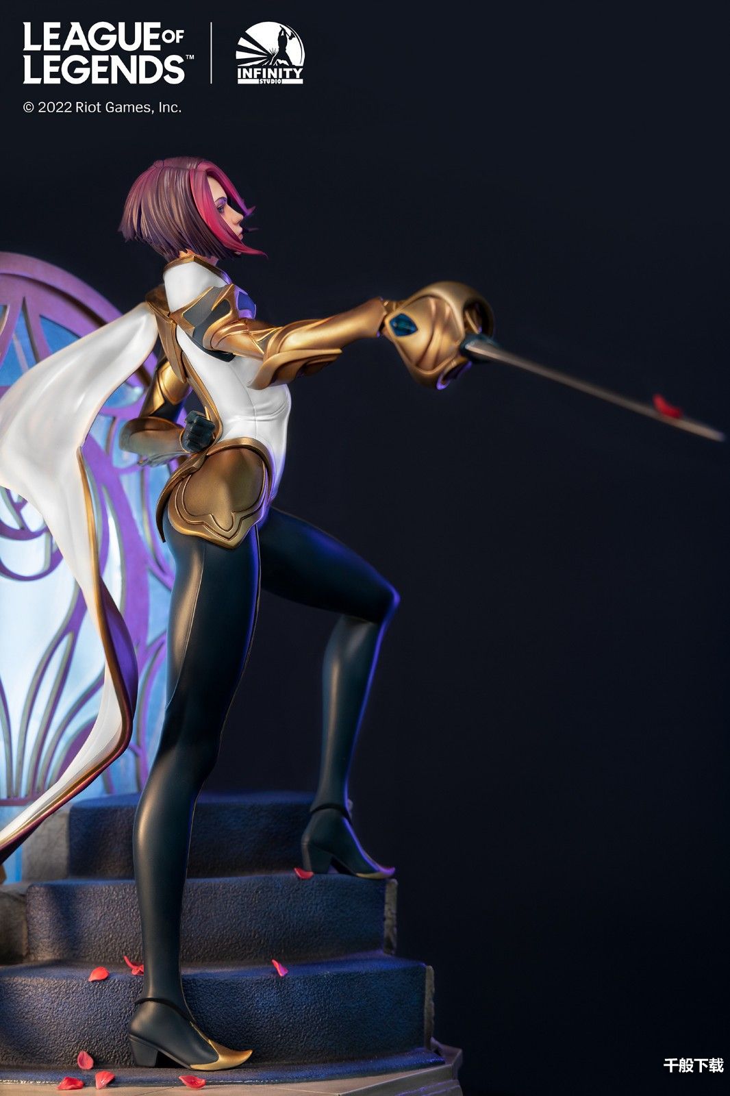 开天工作室LOL无双剑姬菲奥娜1/4雕像 
