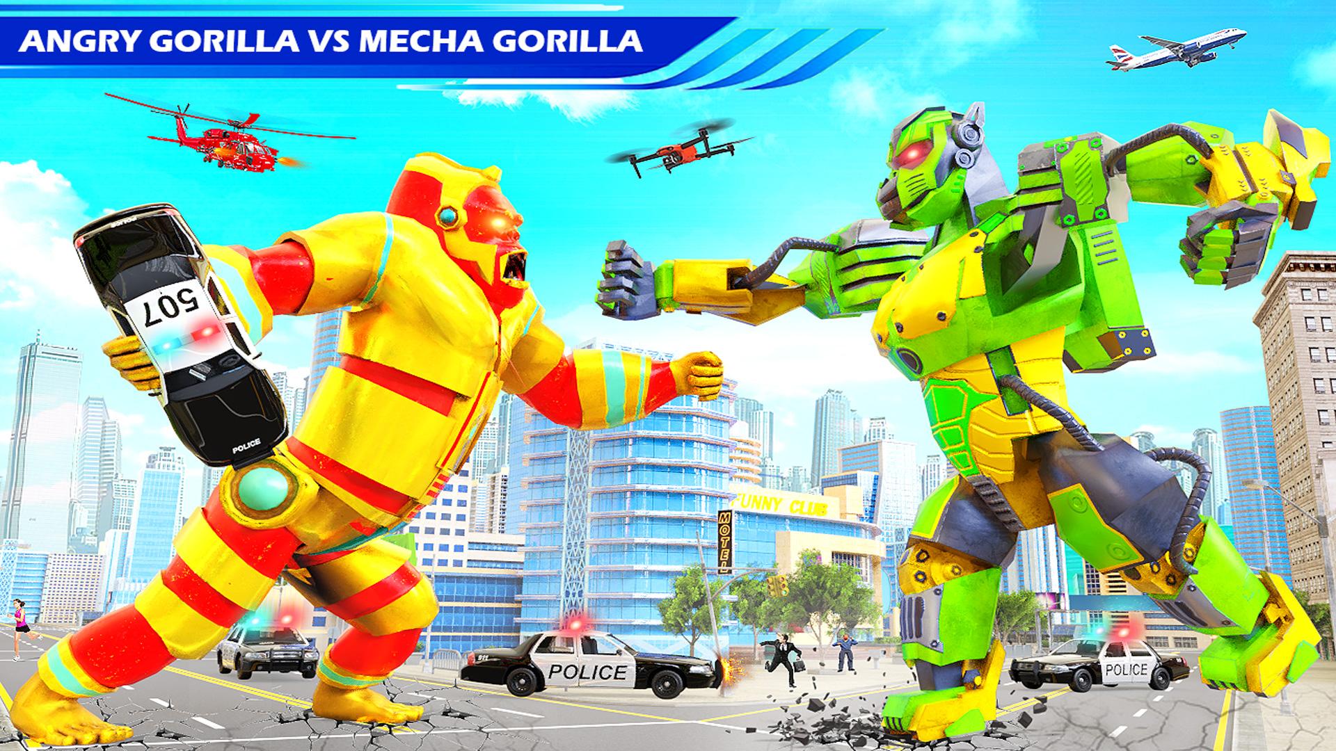 大猩猩机器人战斗模拟游戏安卓版 v16